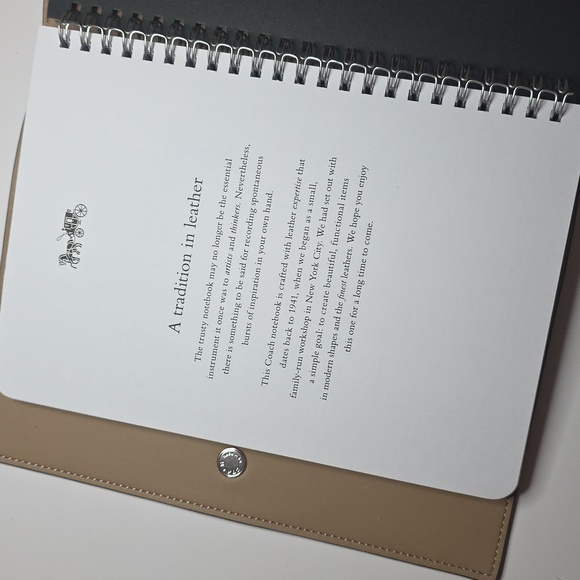 Coach Colorful Rocket Print Notebook Cover - pebbled leather - Picture 11 of 16